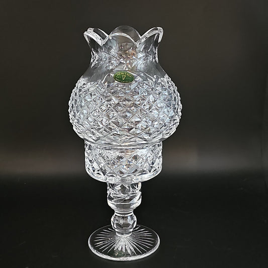 Heritage Irish Crystal Scalloped Candle Lamp