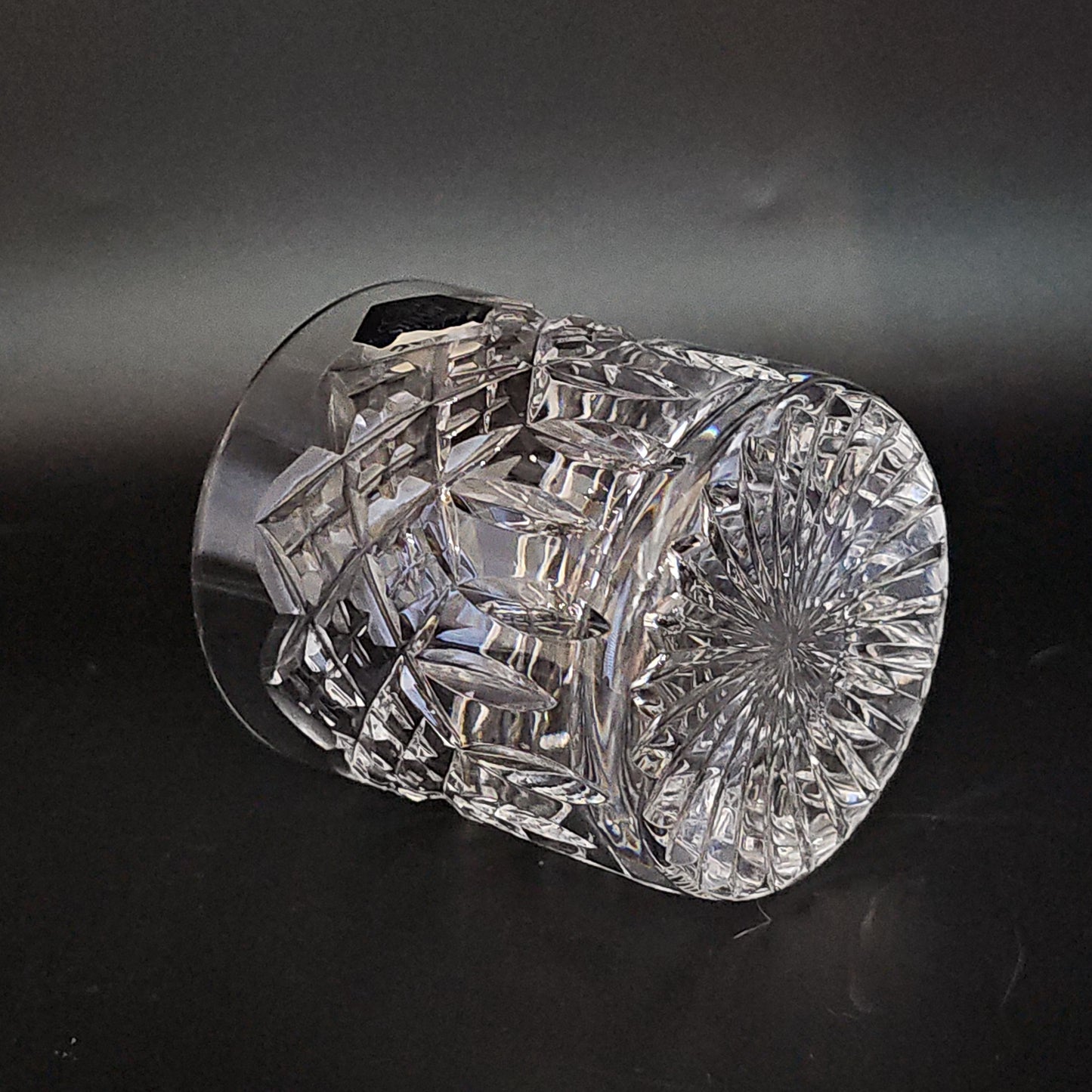 Stuart Crystal Blenheim pattern Crystal Whisky Tumblers. Boxed. 8oz (Copy) (Copy)