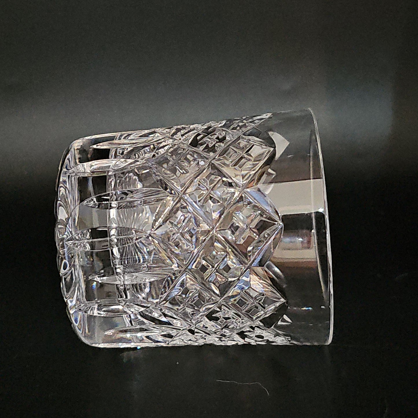 Stuart Crystal Blenheim pattern Crystal Whisky Tumblers. Boxed. 8oz (Copy) (Copy)