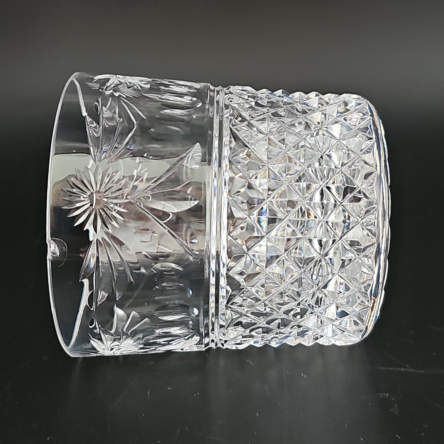 Stuart Crystal Beaconsfield Pattern single Tumbler. 10oz