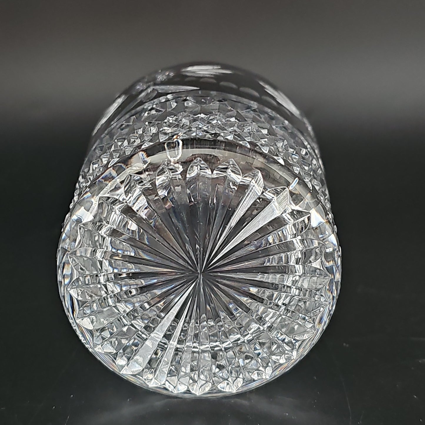 Stuart Crystal Beaconsfield Pattern single Tumbler. 10oz