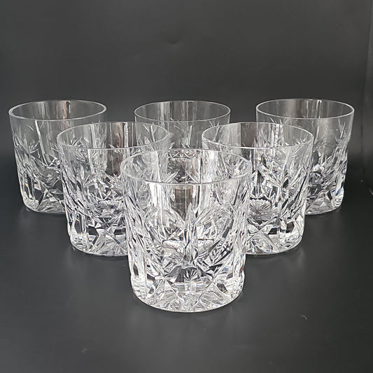 Brierley Hill Cross & Hollow 10oz tumbler. Full set of 6