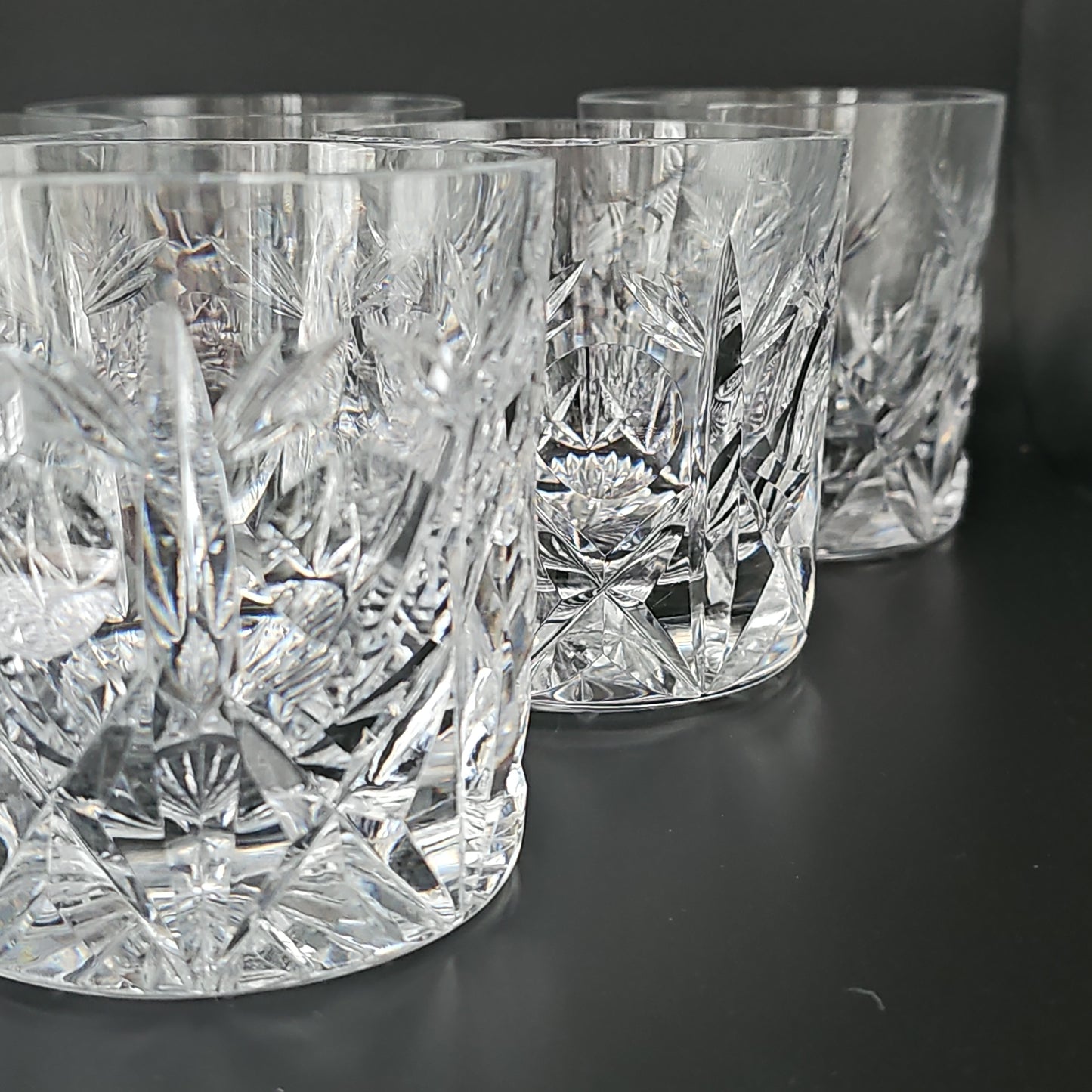 Brierley Hill Cross & Hollow 10oz tumbler. Full set of 6