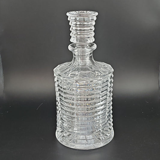 Vintage Blade Bohemian Crystal Decanter