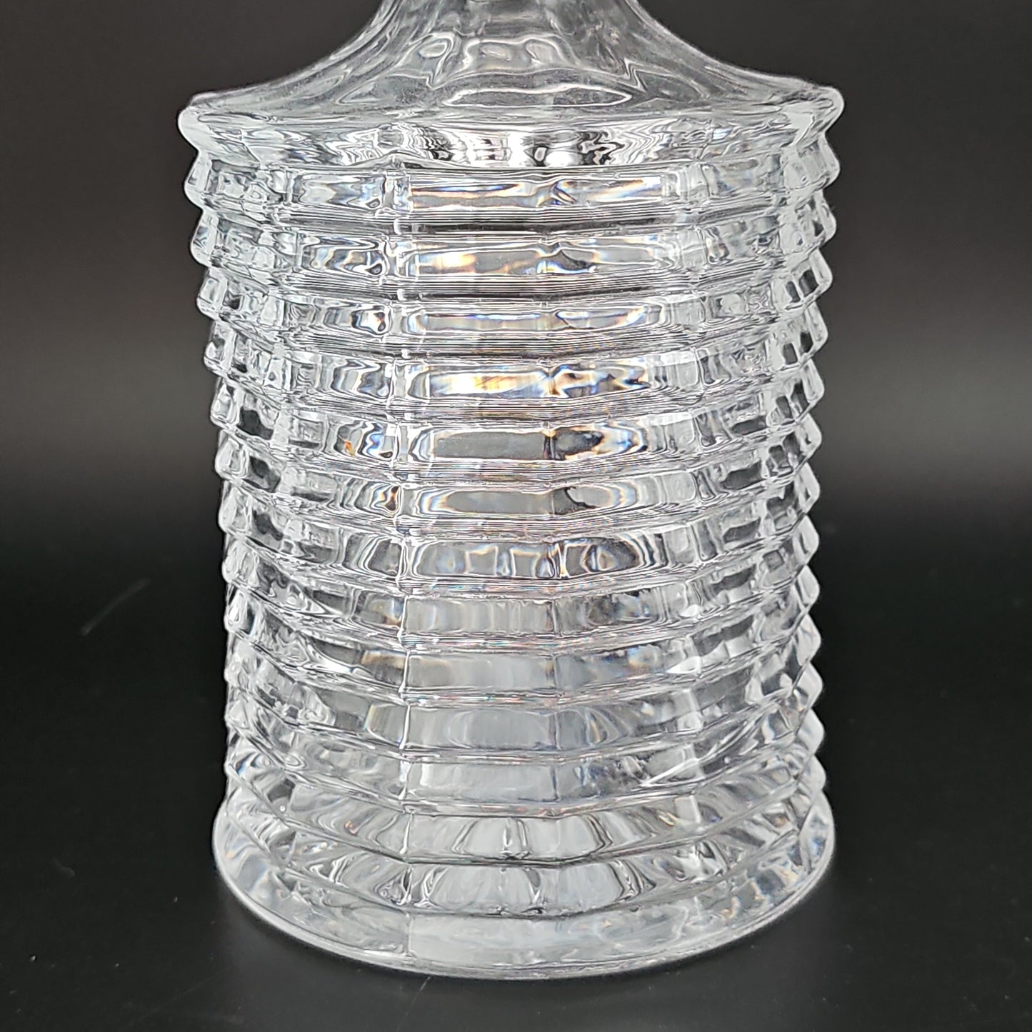 Vintage Blade Bohemian Crystal Decanter