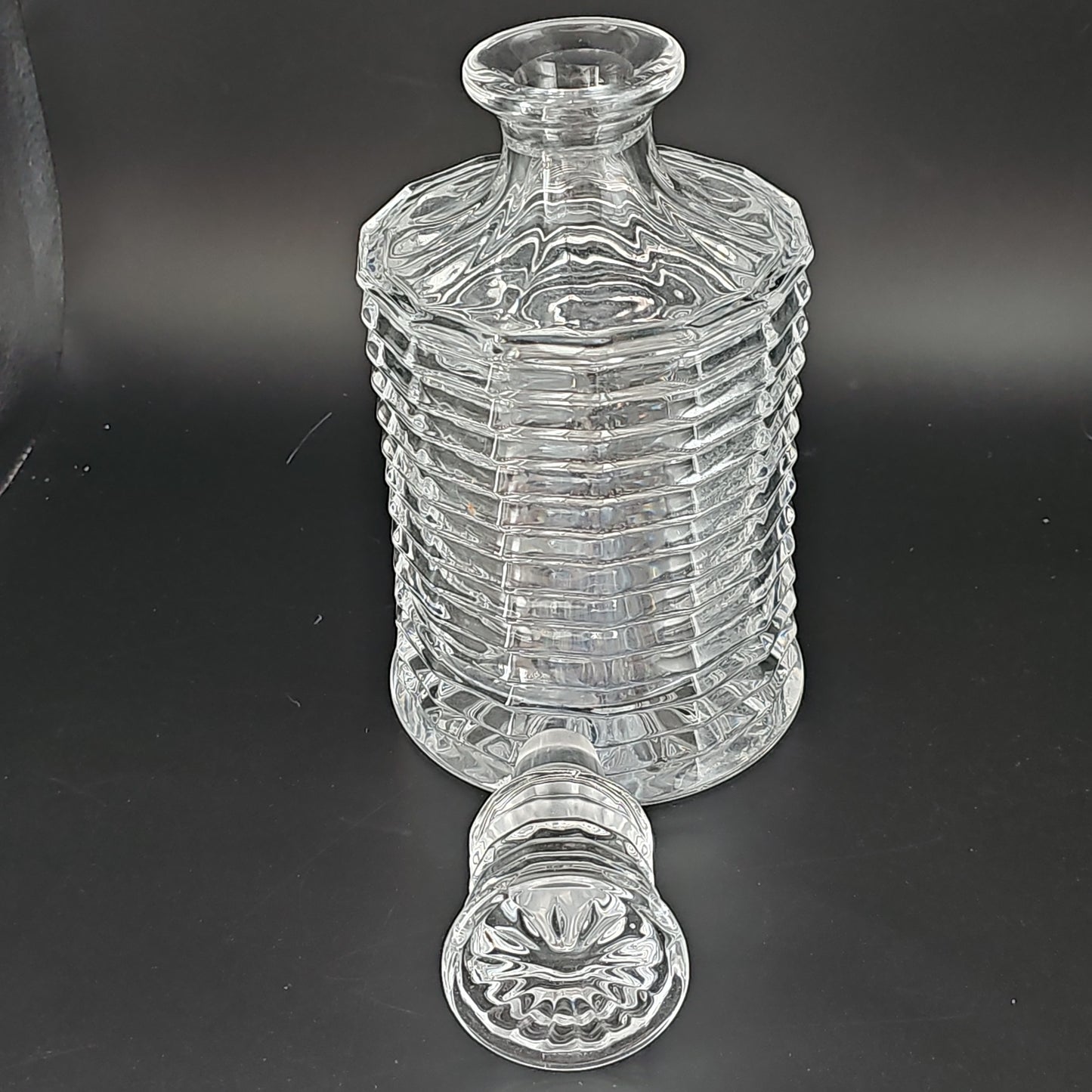 Vintage Blade Bohemian Crystal Decanter