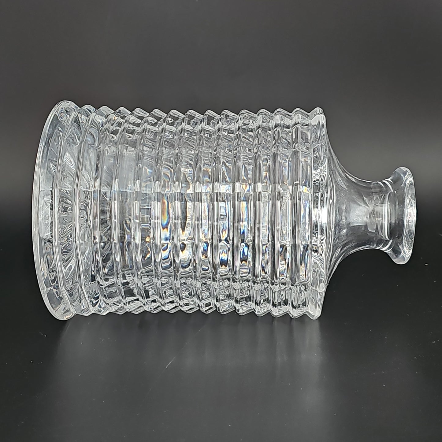 Vintage Blade Bohemian Crystal Decanter