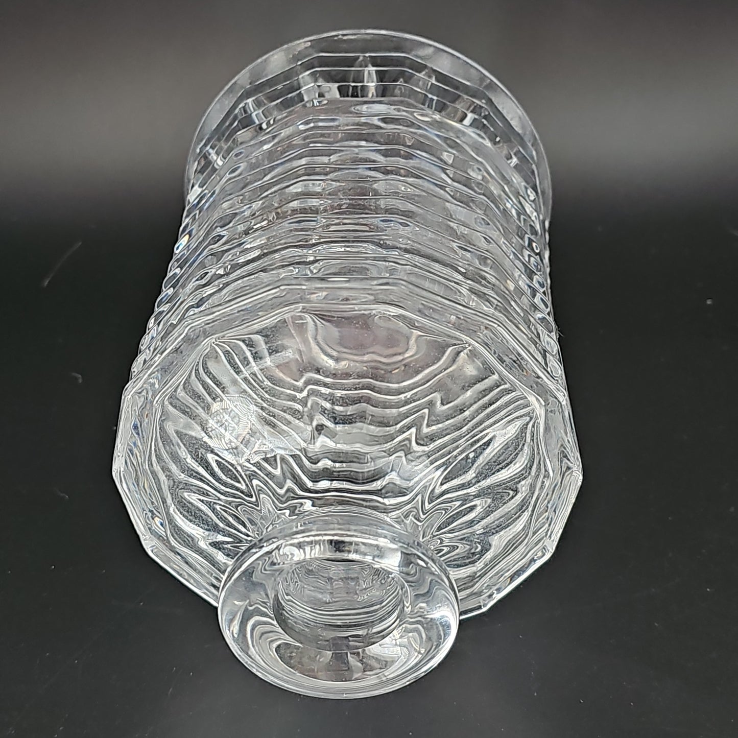 Vintage Blade Bohemian Crystal Decanter