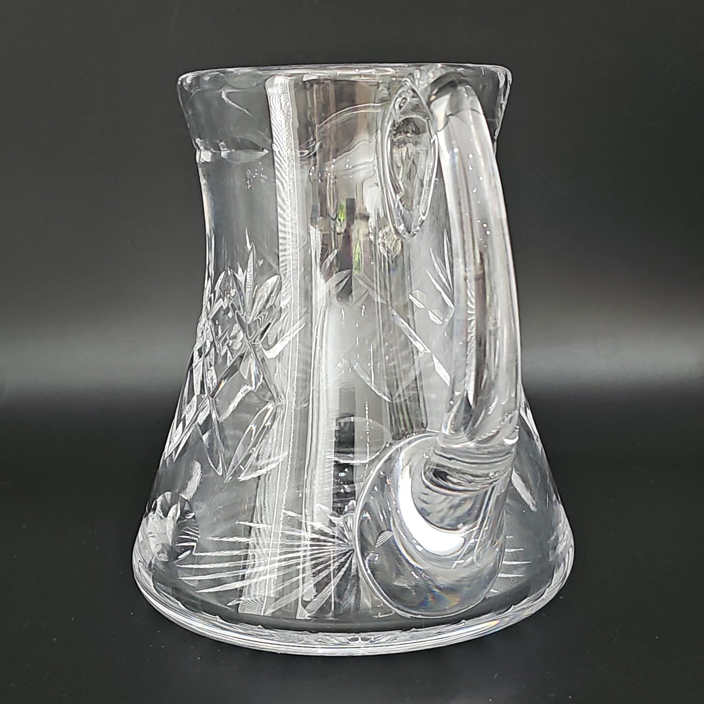 Webb Corbett Crystal Jug. 1L