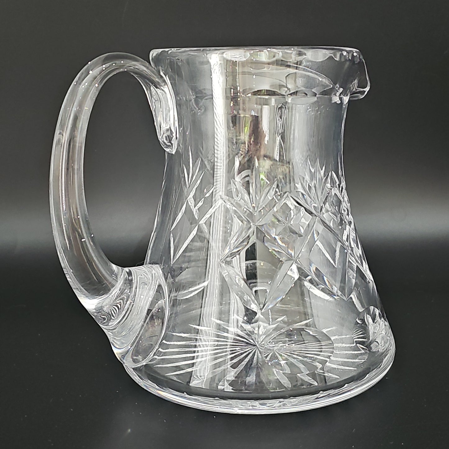 Webb Corbett Crystal Jug. 1L