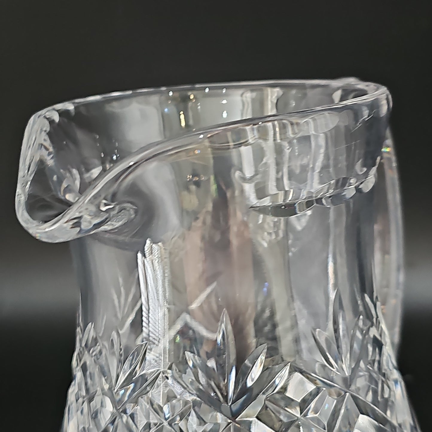 Webb Corbett Crystal Jug. 1L