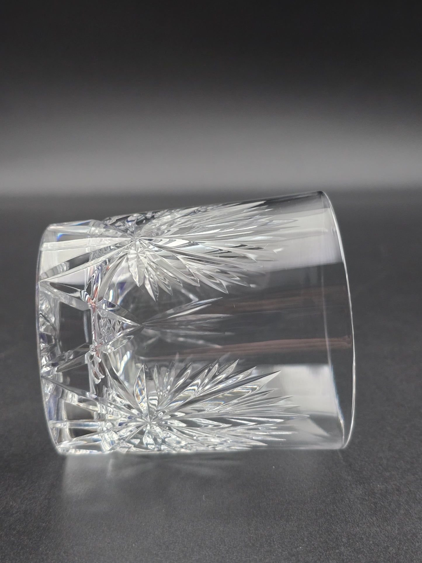 Set of 4 Edinburgh Crystal Star of Edinburgh pattern 7oz Tumblers