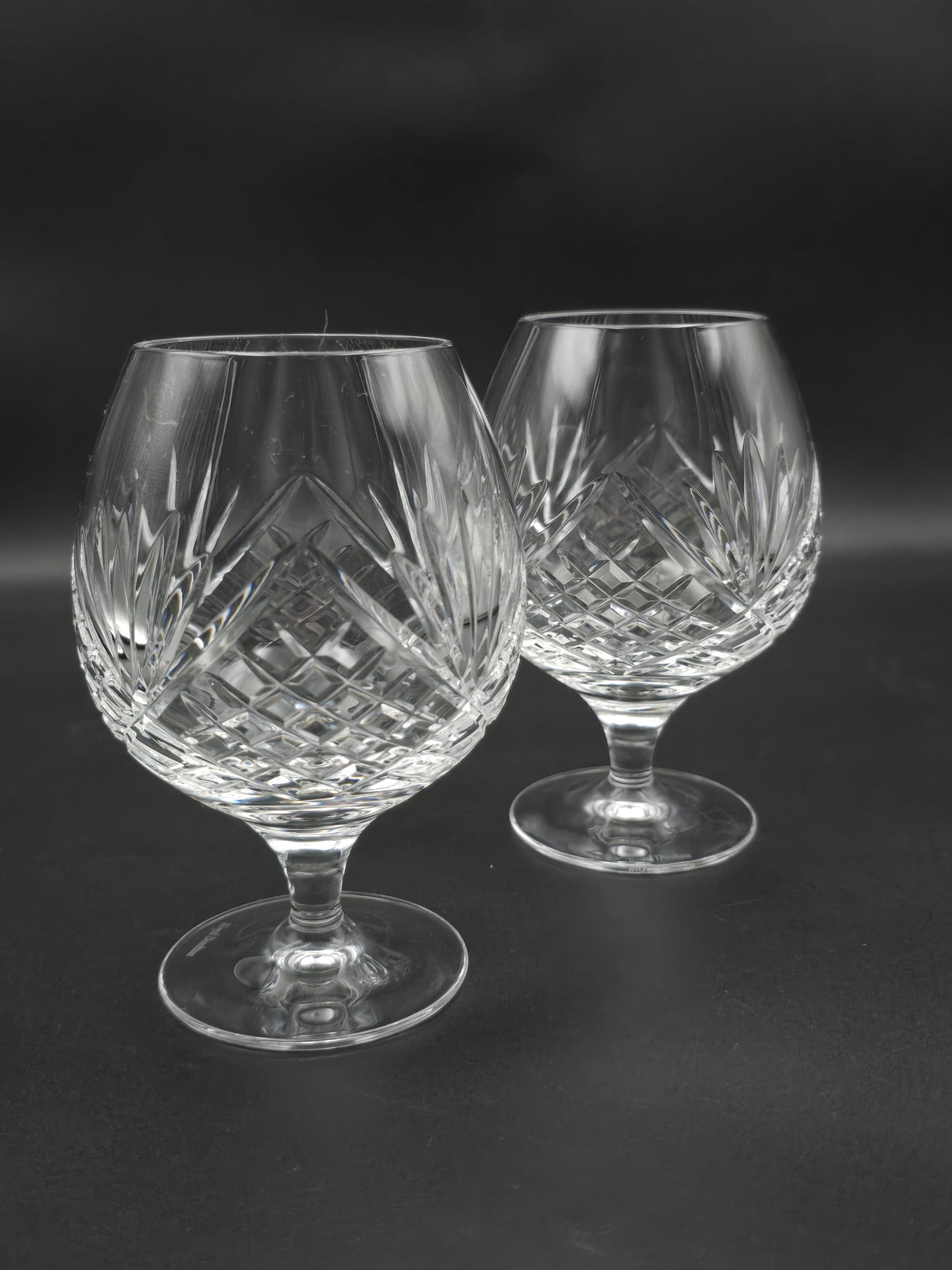 Pair of large Royal Doulton Westminster pattern Brandy Glasses 13oz