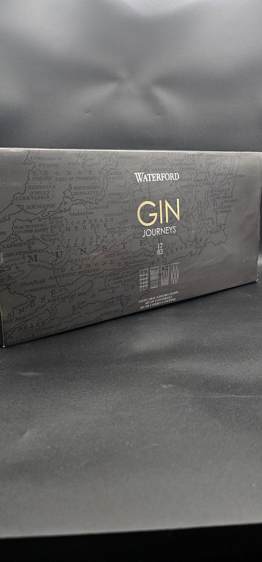 Waterford Gin Journeys set of 4 Hi Ball Tumblers in original box