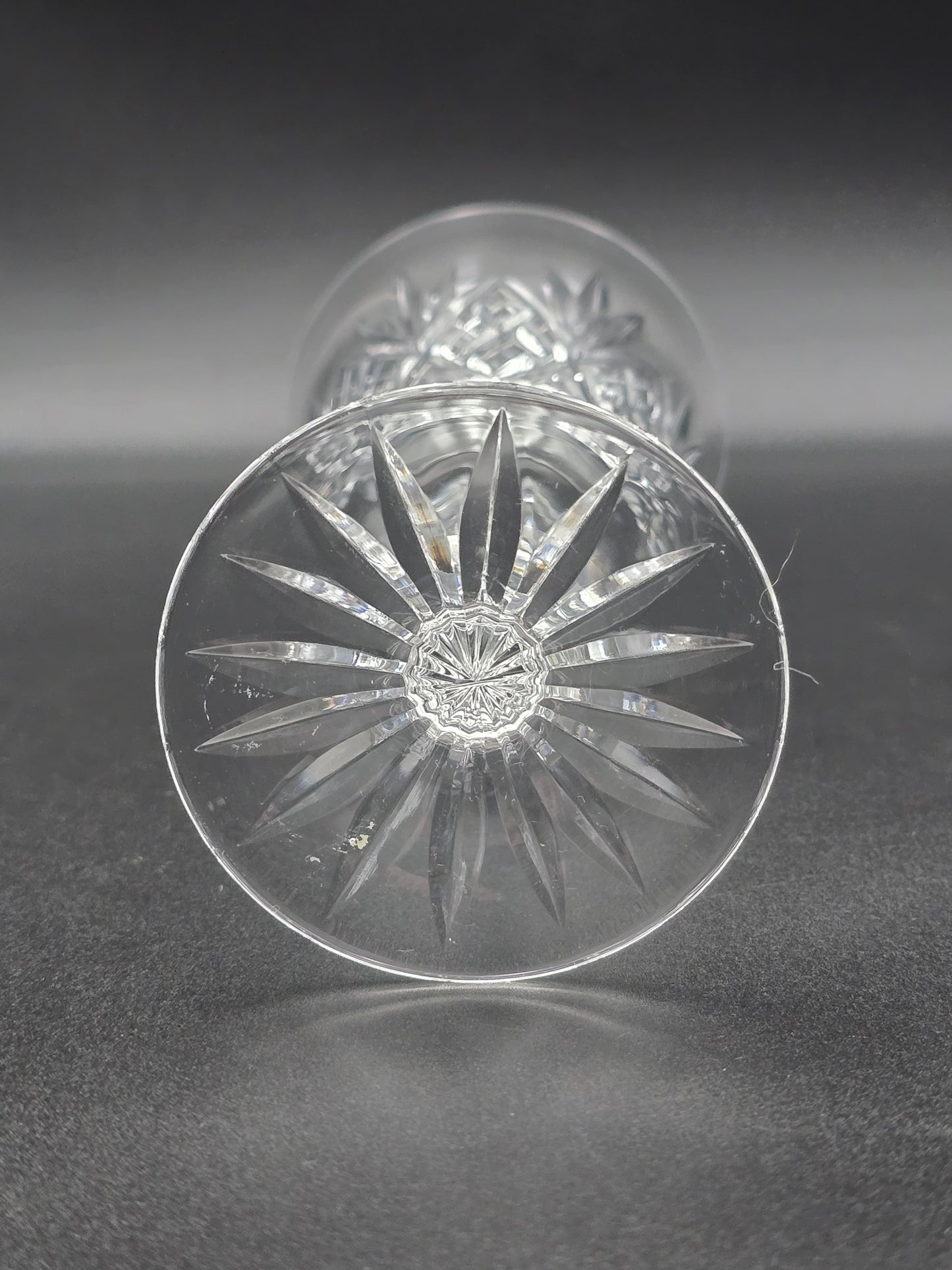 Set of 6 small Beautiful Crystal wine Glasses 175ml