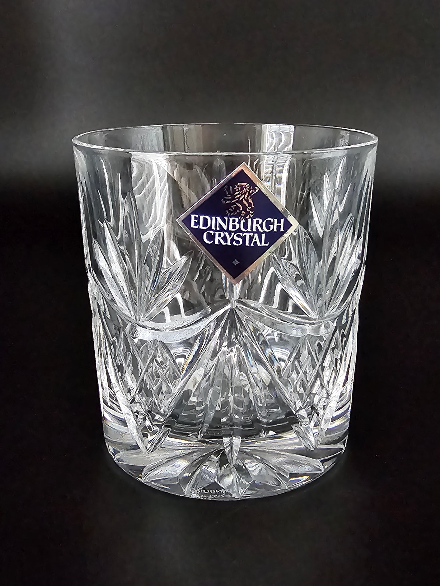 Set of 6 Edinburgh Crystal Tumblers. 7oz Beauly Pattern.