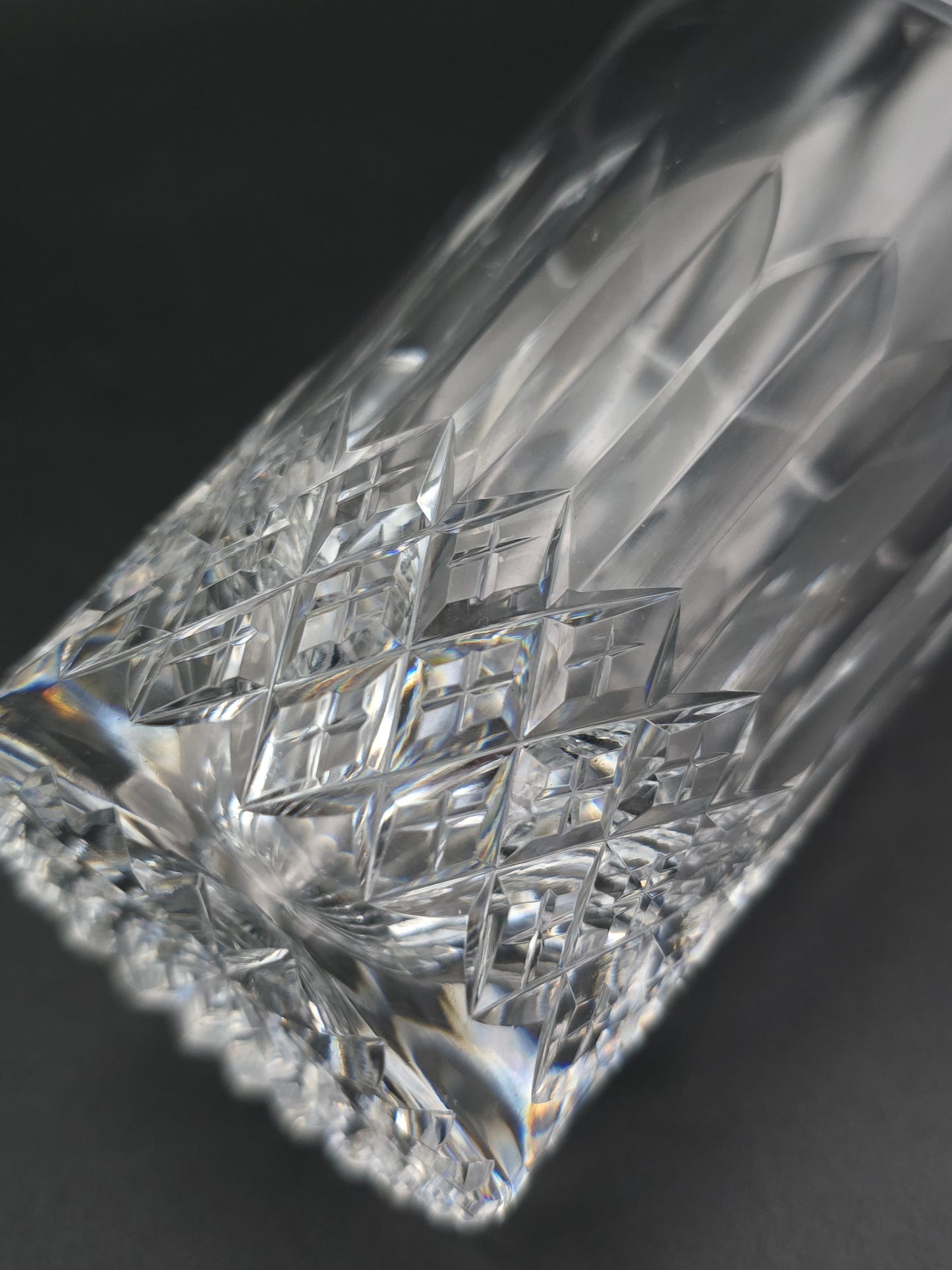 Set of 4 Galway Claddagh Irish Crystal Tumblers. 9oz.