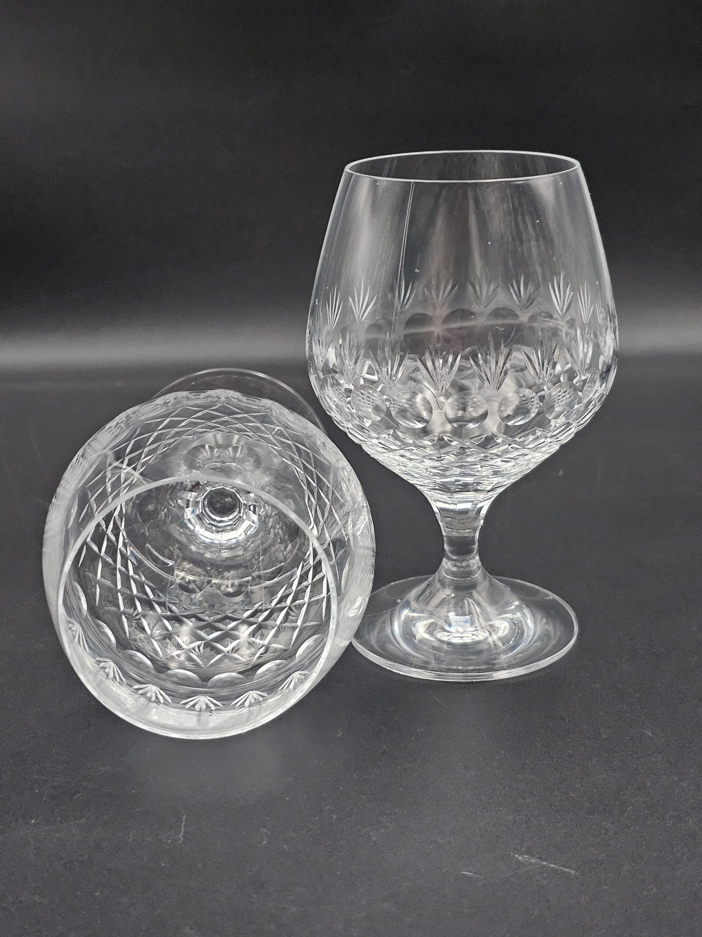 Beautiful vintage pair of Brandy Glasses 12oz