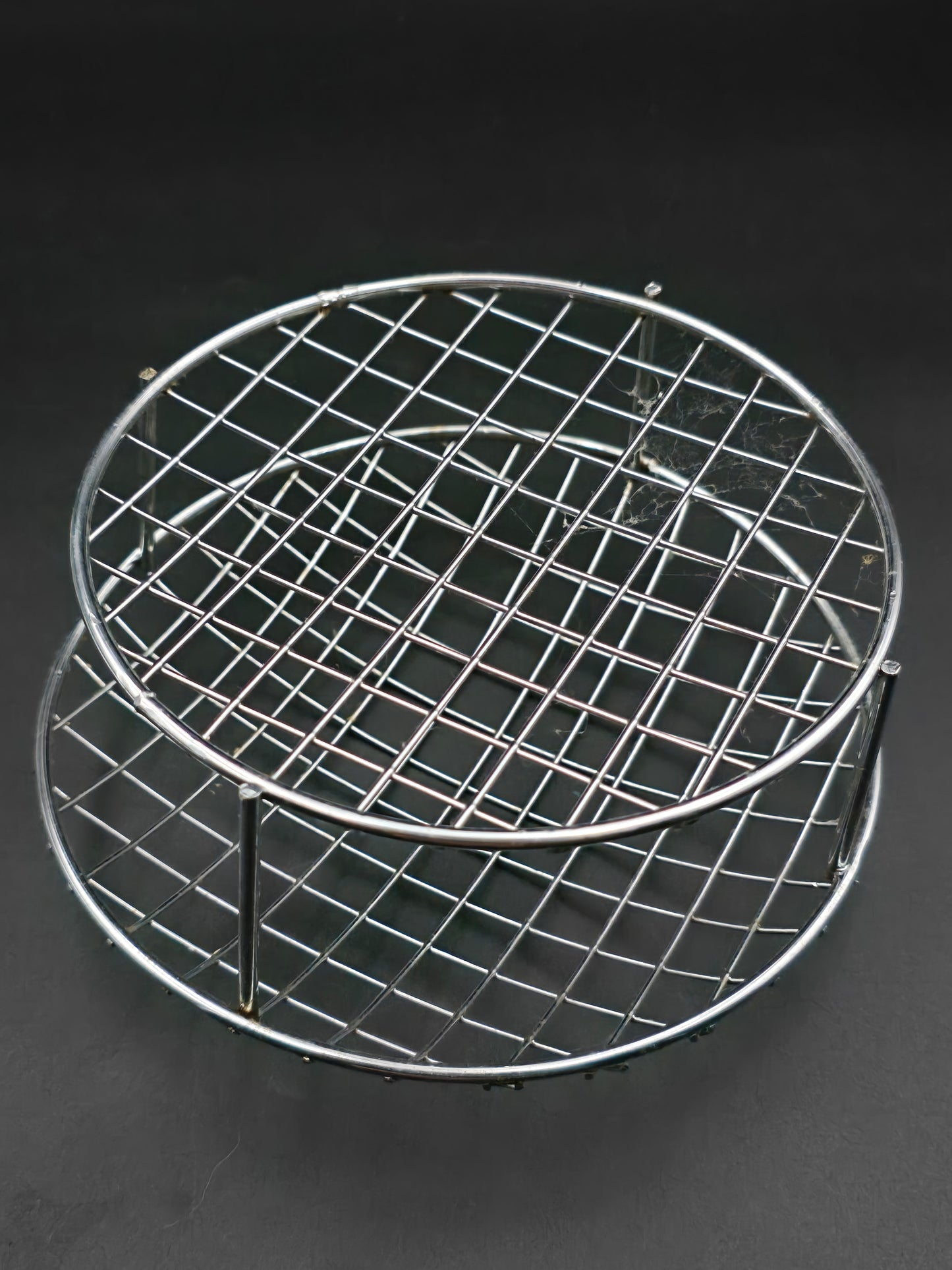 Large Vintage Crystal Rose Posy Bowl – Fluted & Cross-Cut Design with Star-Cut Base – 6.5” Wide, 1.4kg