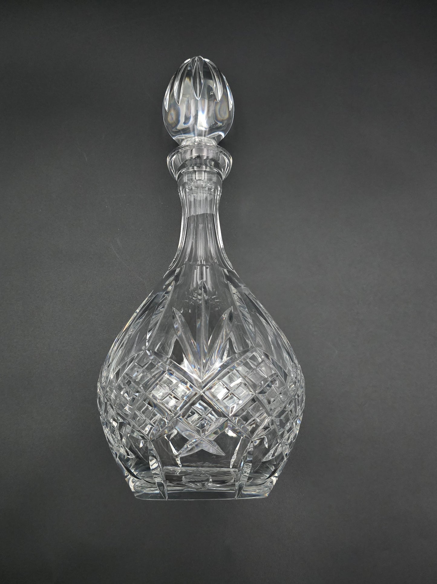 Edinburgh Crystal Balmoral Pattern Crystal Decanter