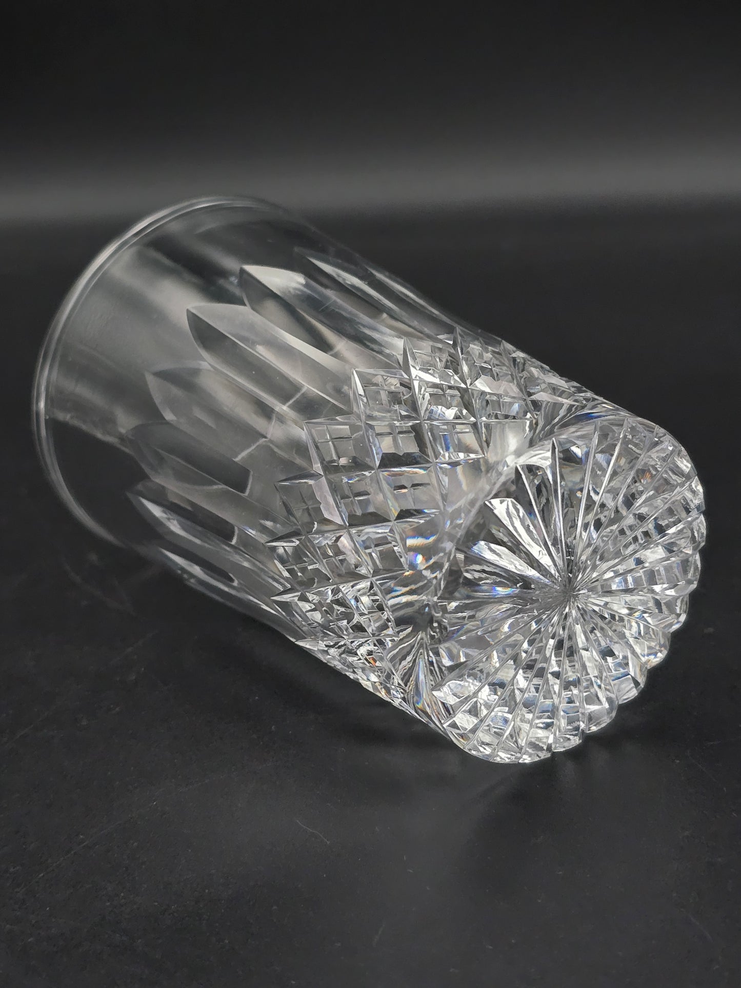 Set of 4 Galway Claddagh Irish Crystal Tumblers. 9oz.