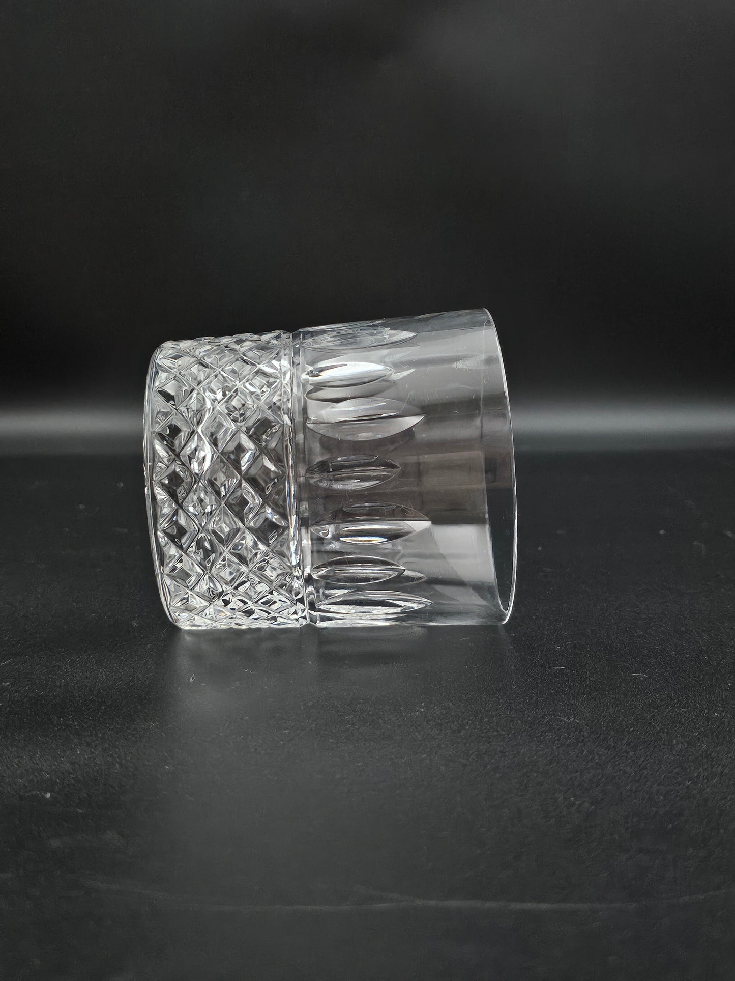 Set of 4 Crystal Tumblers, ideal for Whisky, Gin, Vodka, Water, Juice. 9oz