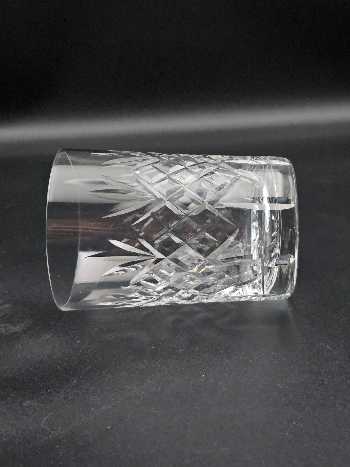 Set of 6 Beautiful Crystal Tumbler Glasses 300ml