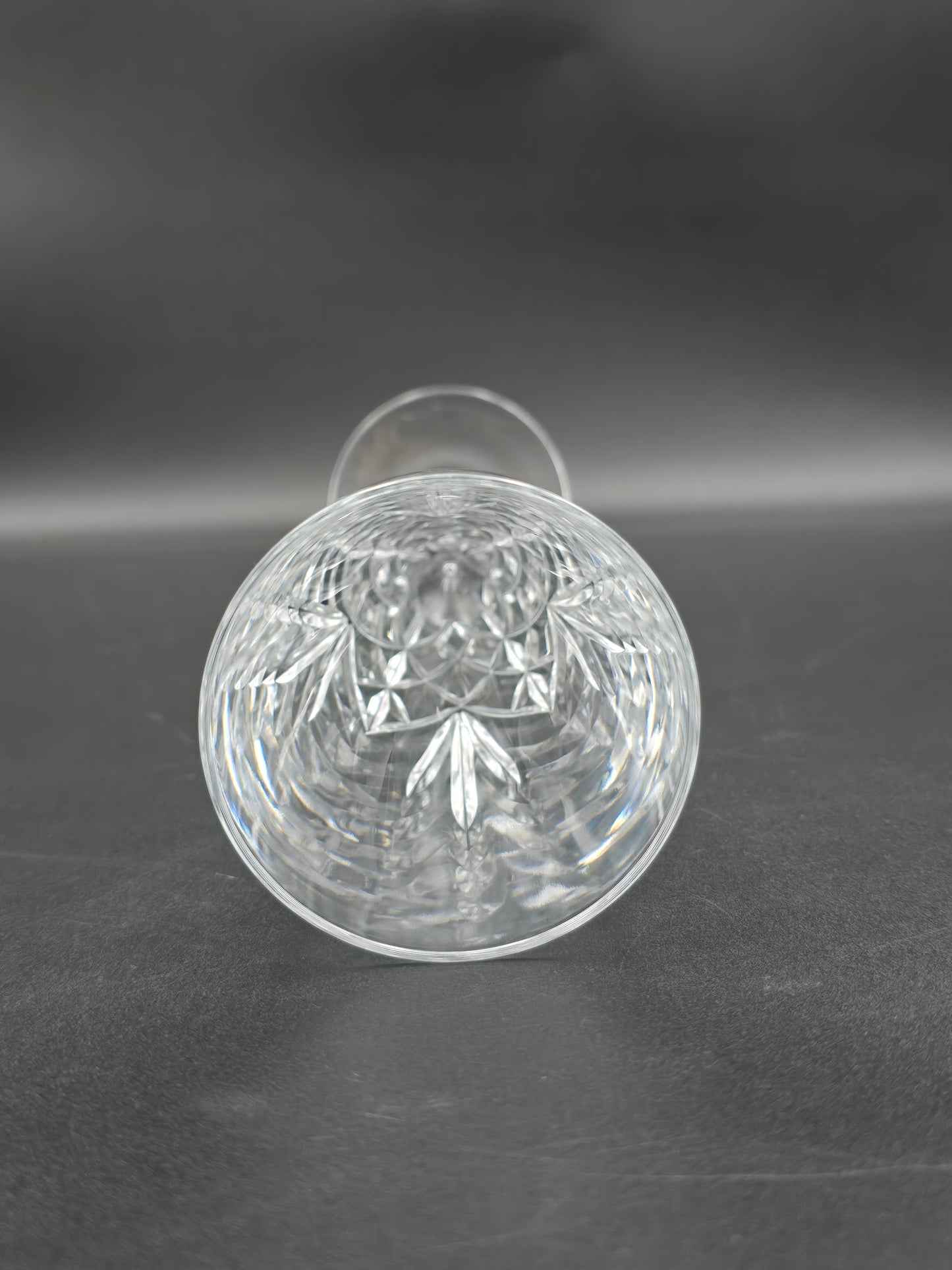 Set of 4 Large Edinburgh Crystal Glenshee Pattern Champagne flutes, Boxed 200ml 23cm tall