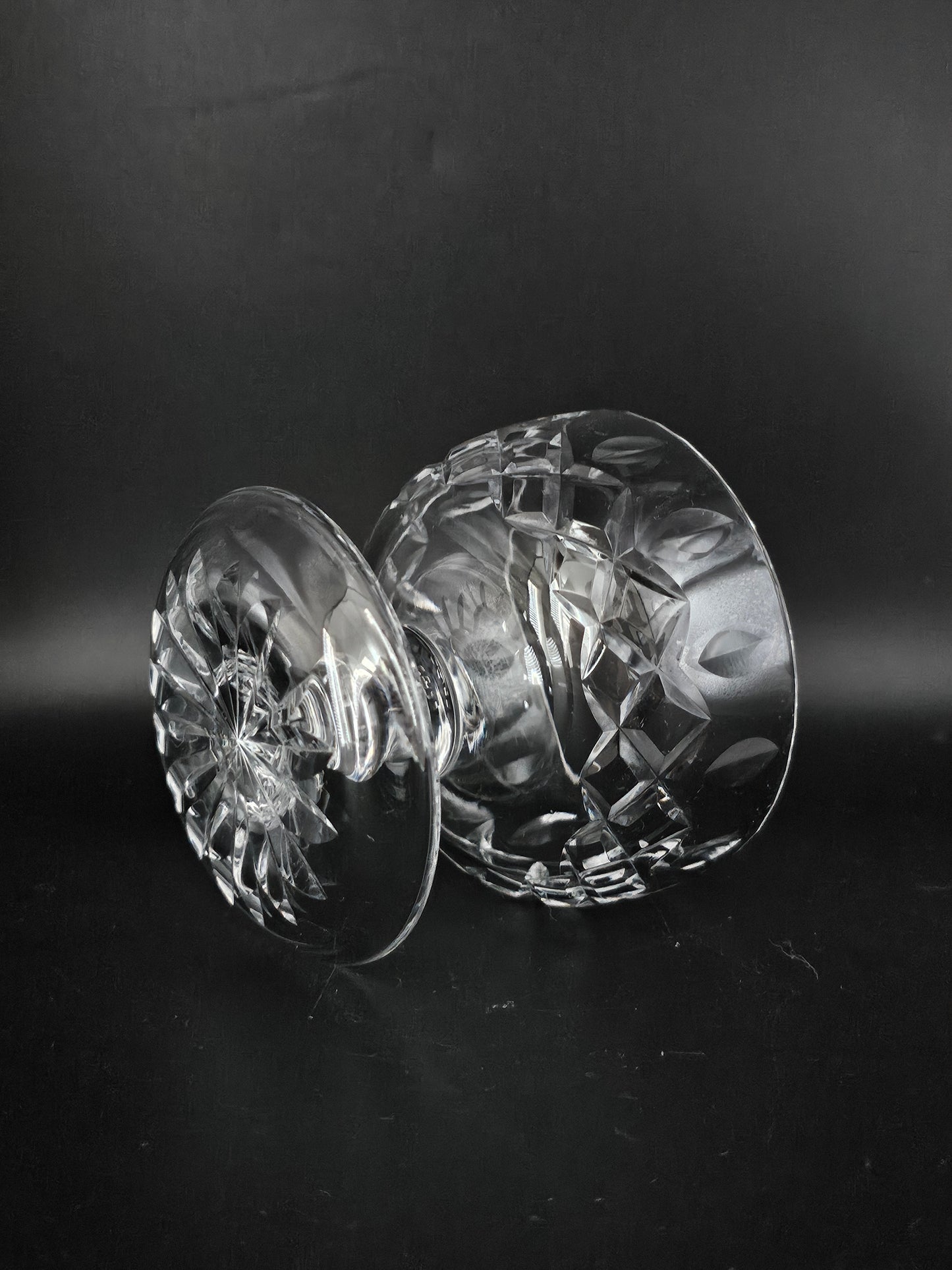 Set of 6 Crystal Dessert or Starter Dishes.