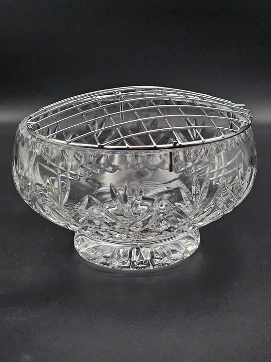 Crystal Rose Posy bowl 14.5cm wide