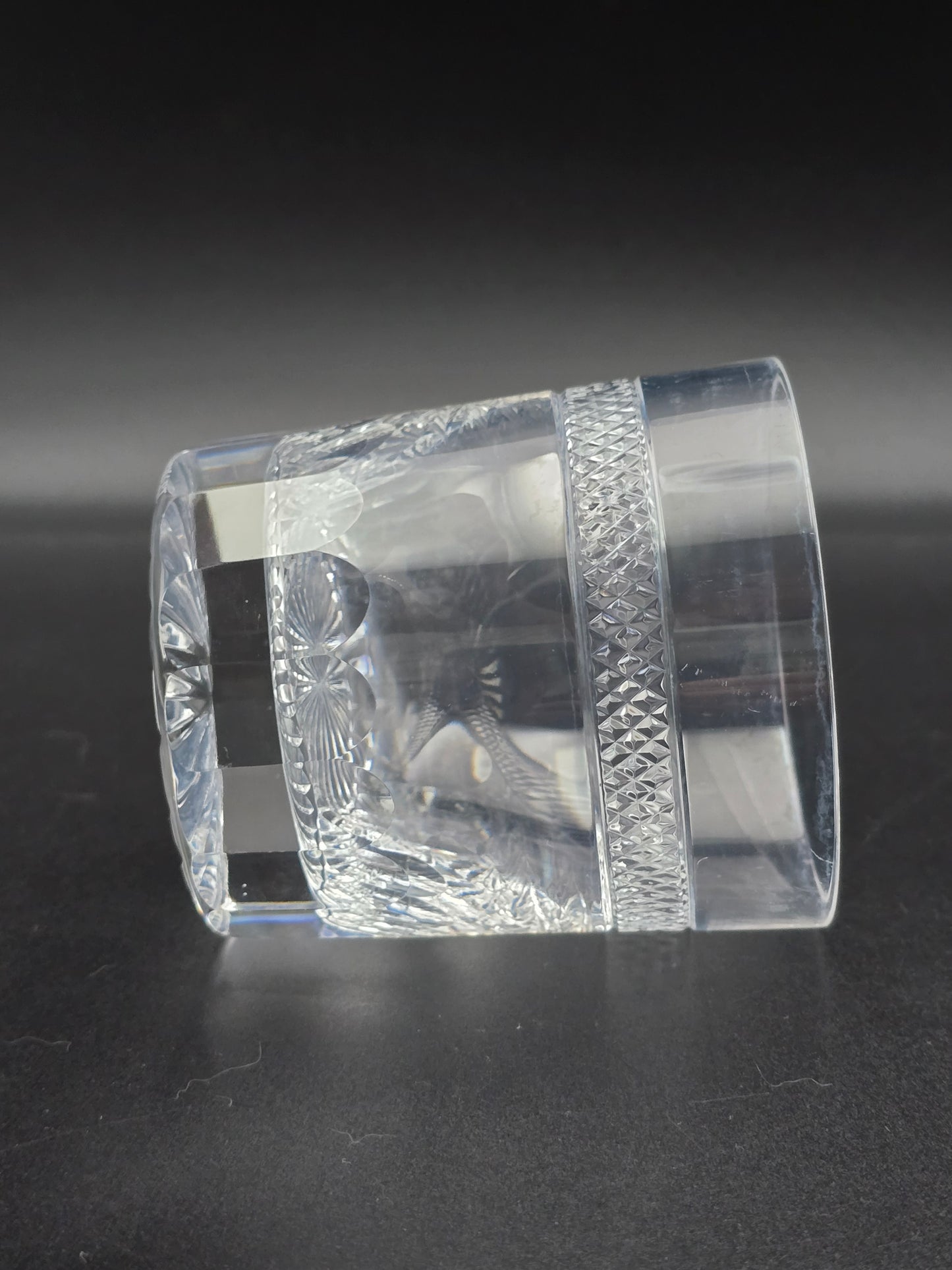 Set of 6 Stuart Crystal Tumblers. Constance Pattern. 11oz