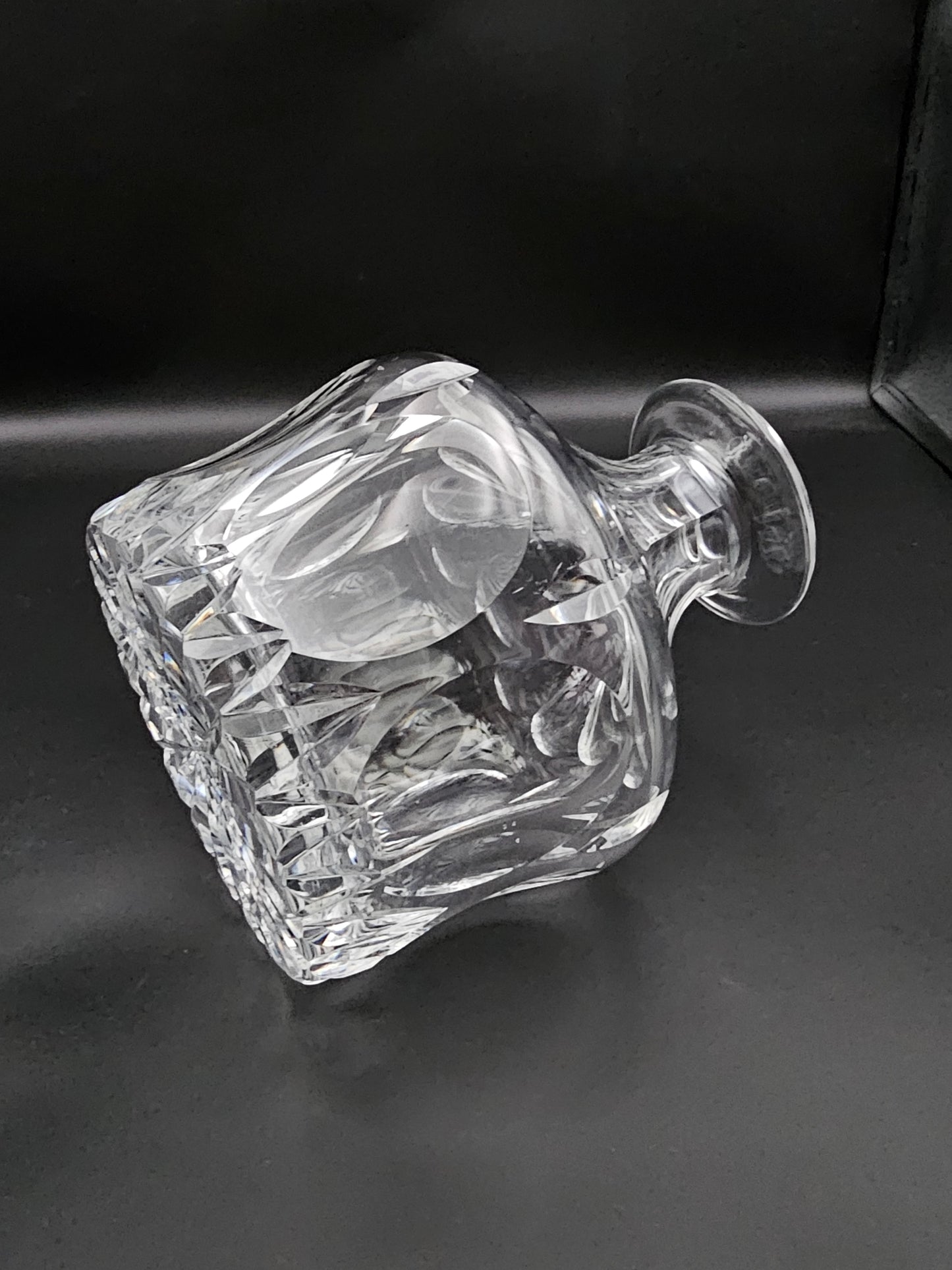 Royal Brierley Crystal Knight spirit Decanter