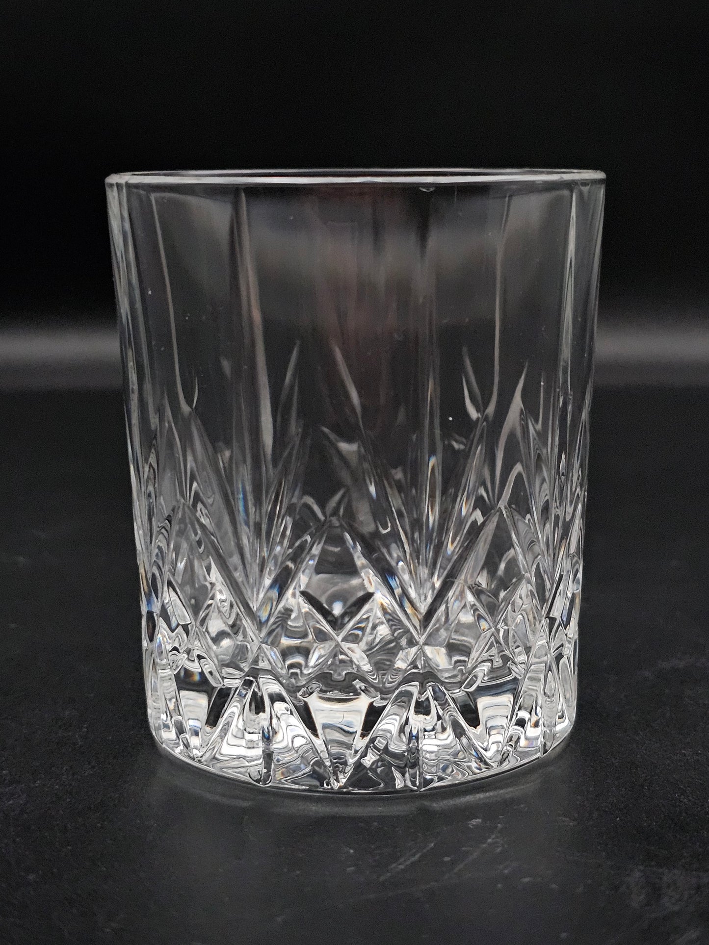 Set of 6 Crystal Whisky Tumblers 7oz