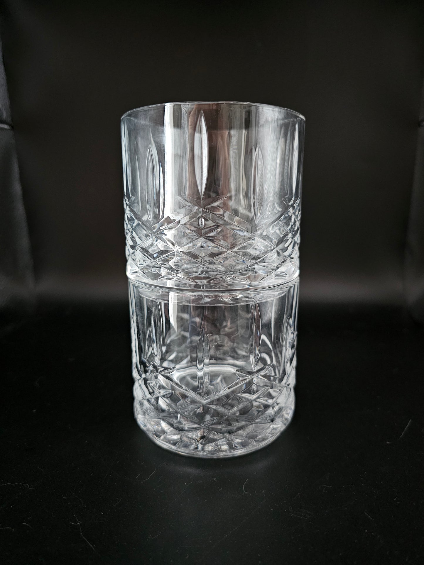 Marquis by Waterford Pair of Crystal Tumblers. Ideal for Whisky, Gin, Vodka or Rum. 12oz