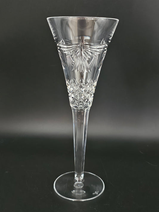 Waterford Crystal Glass Happiness Single  Champagne Flute. 23.5cm