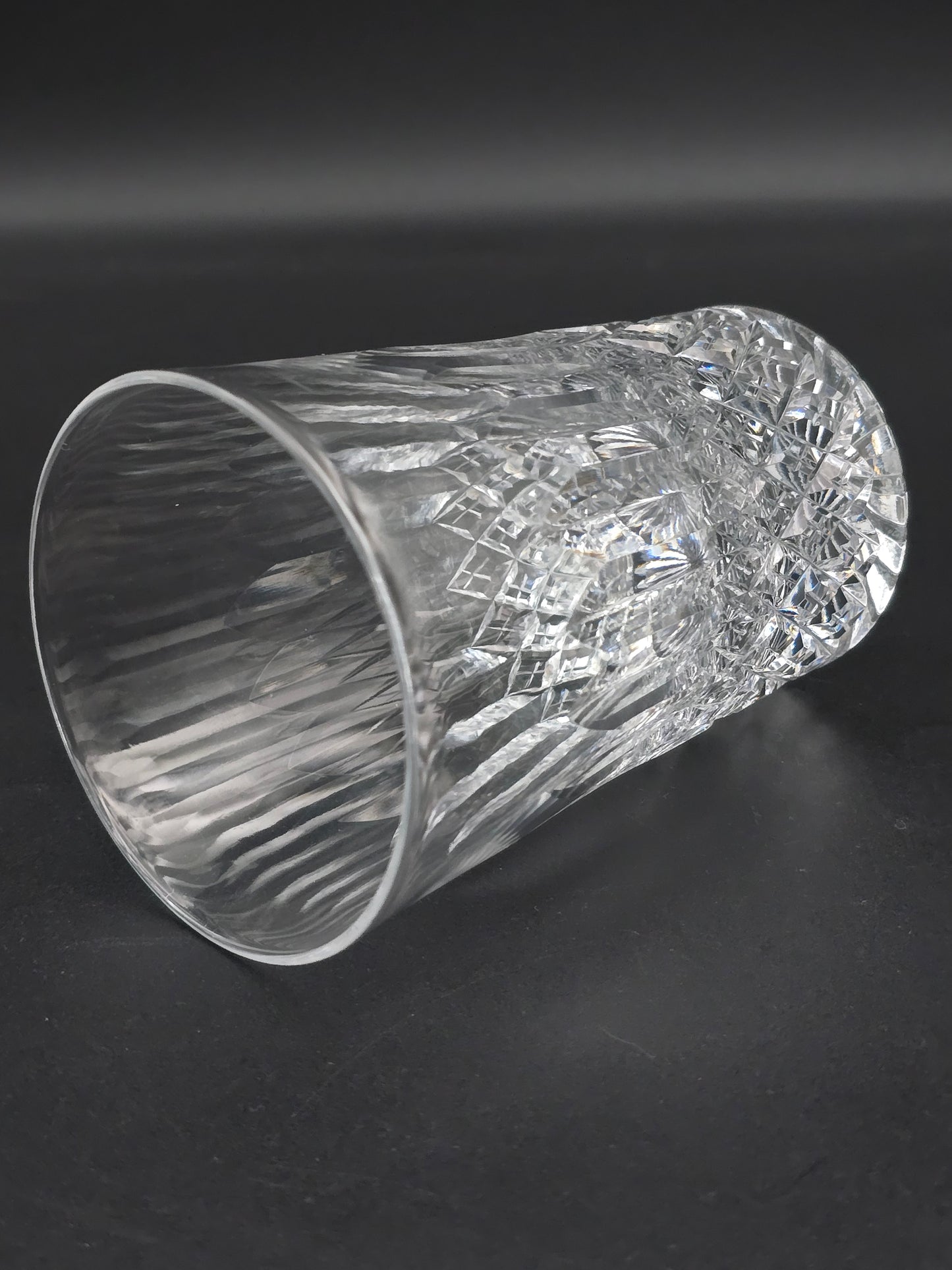 Set of 4 Galway Claddagh Irish Crystal Tumblers. 9oz.
