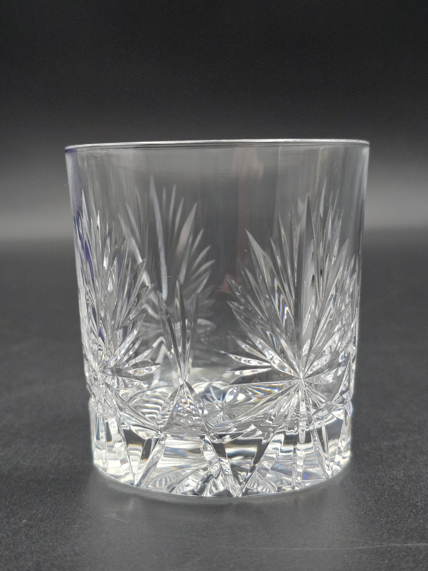 Set of 4 Edinburgh Crystal Star of Edinburgh pattern 7oz Tumblers