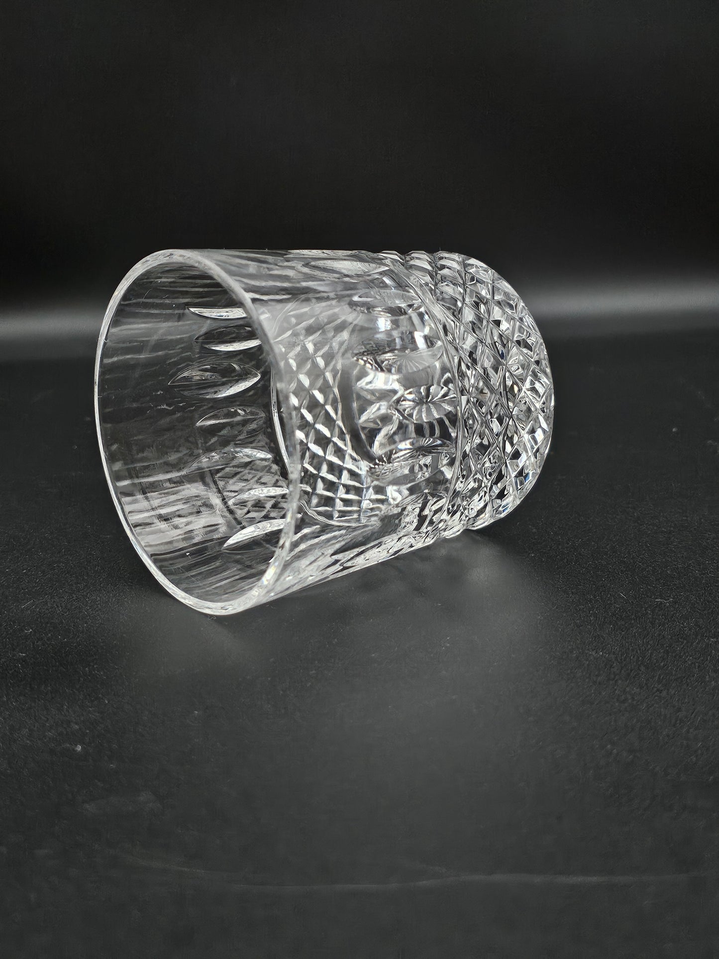 Set of 4 Crystal Tumblers, ideal for Whisky, Gin, Vodka, Water, Juice. 9oz