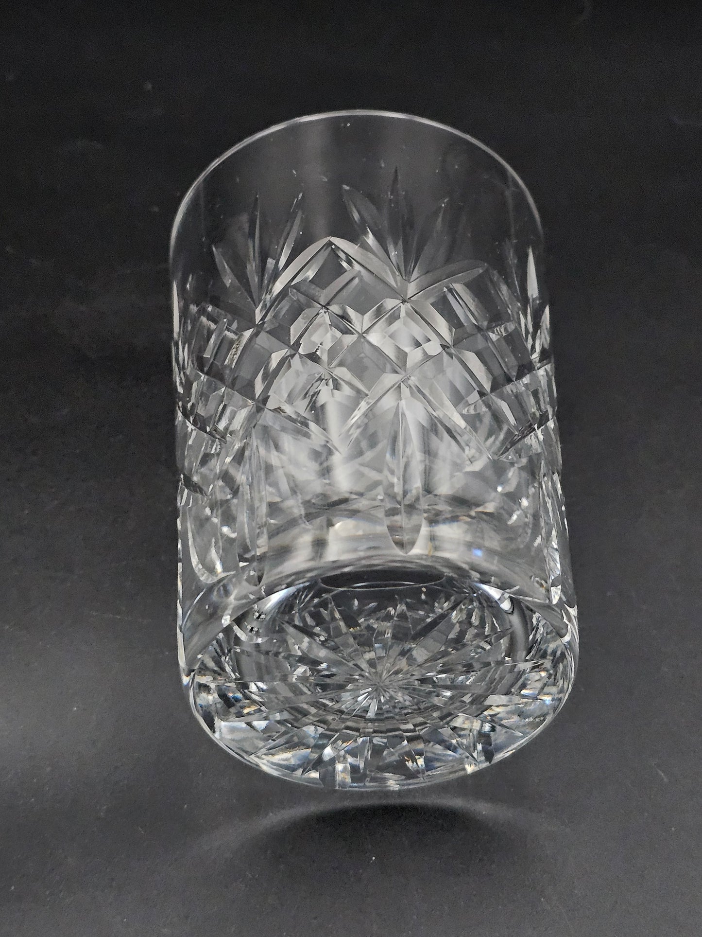 Set of 6 Beautiful Crystal Tumbler Glasses 300ml