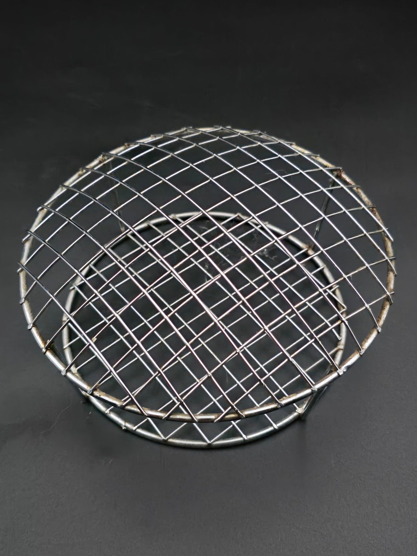 Large Vintage Crystal Rose Posy Bowl – Fluted & Cross-Cut Design with Star-Cut Base – 6.5” Wide, 1.4kg