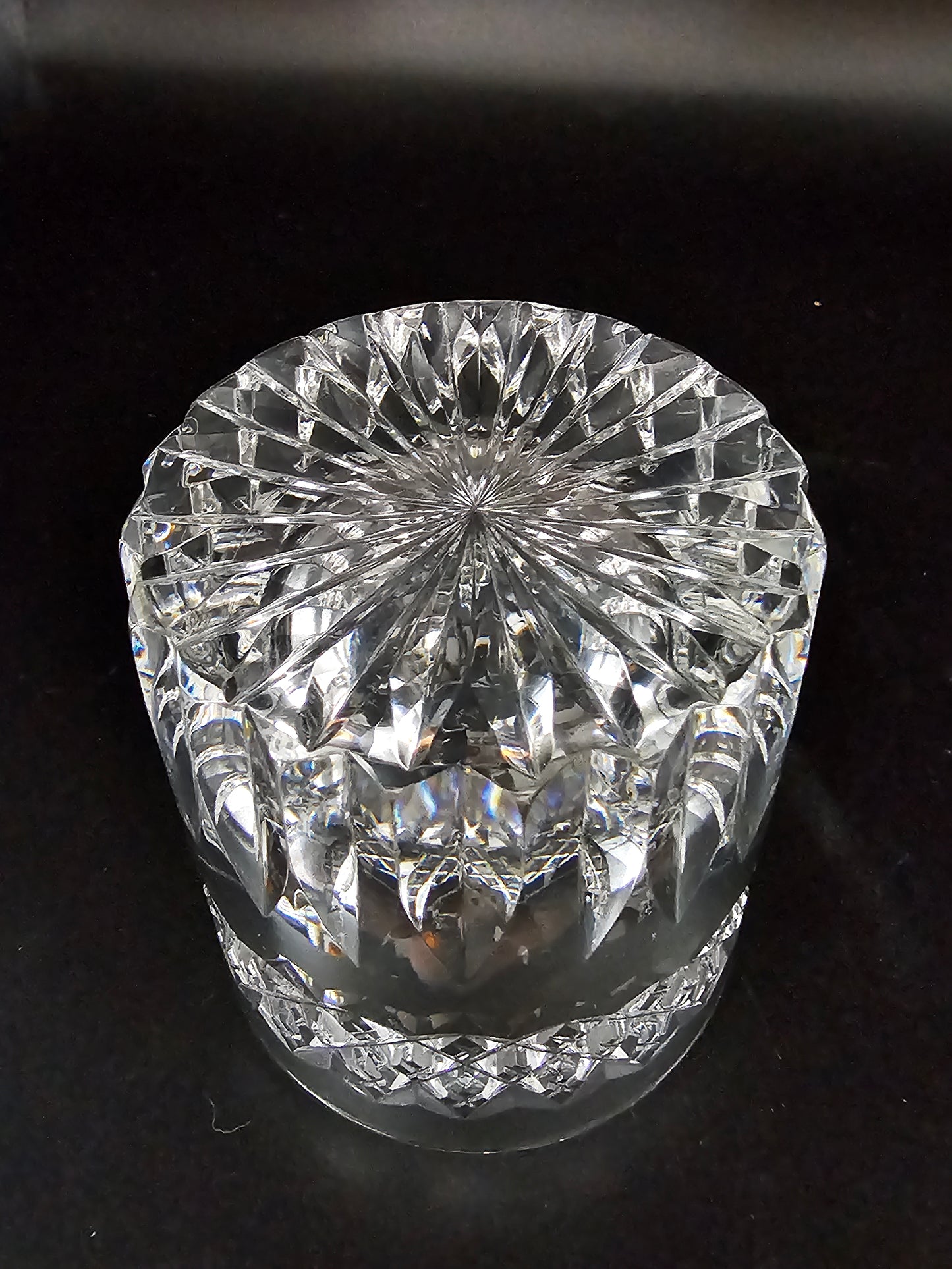 Beautiful set of 5 Crystal Tumblers. 8oz