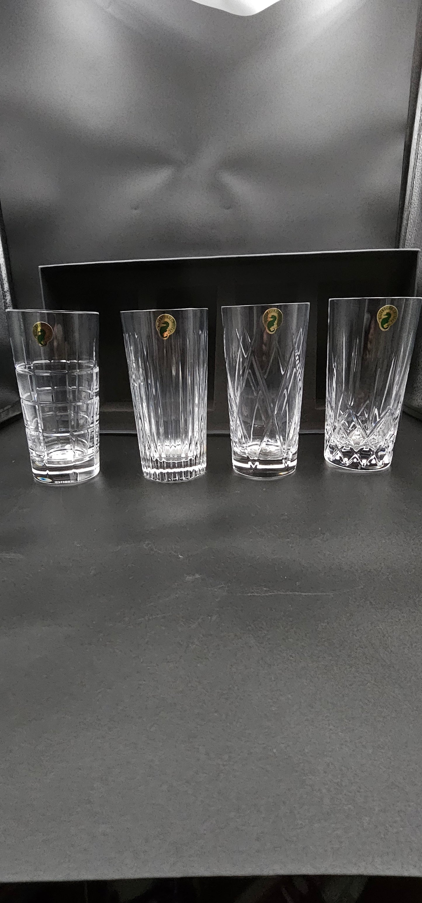 Waterford Gin Journeys set of 4 Hi Ball Tumblers in original box