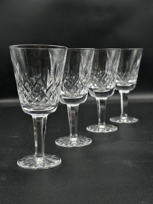 Waterford Lismore Crystal liqueur Glasses. 100ml set of 4