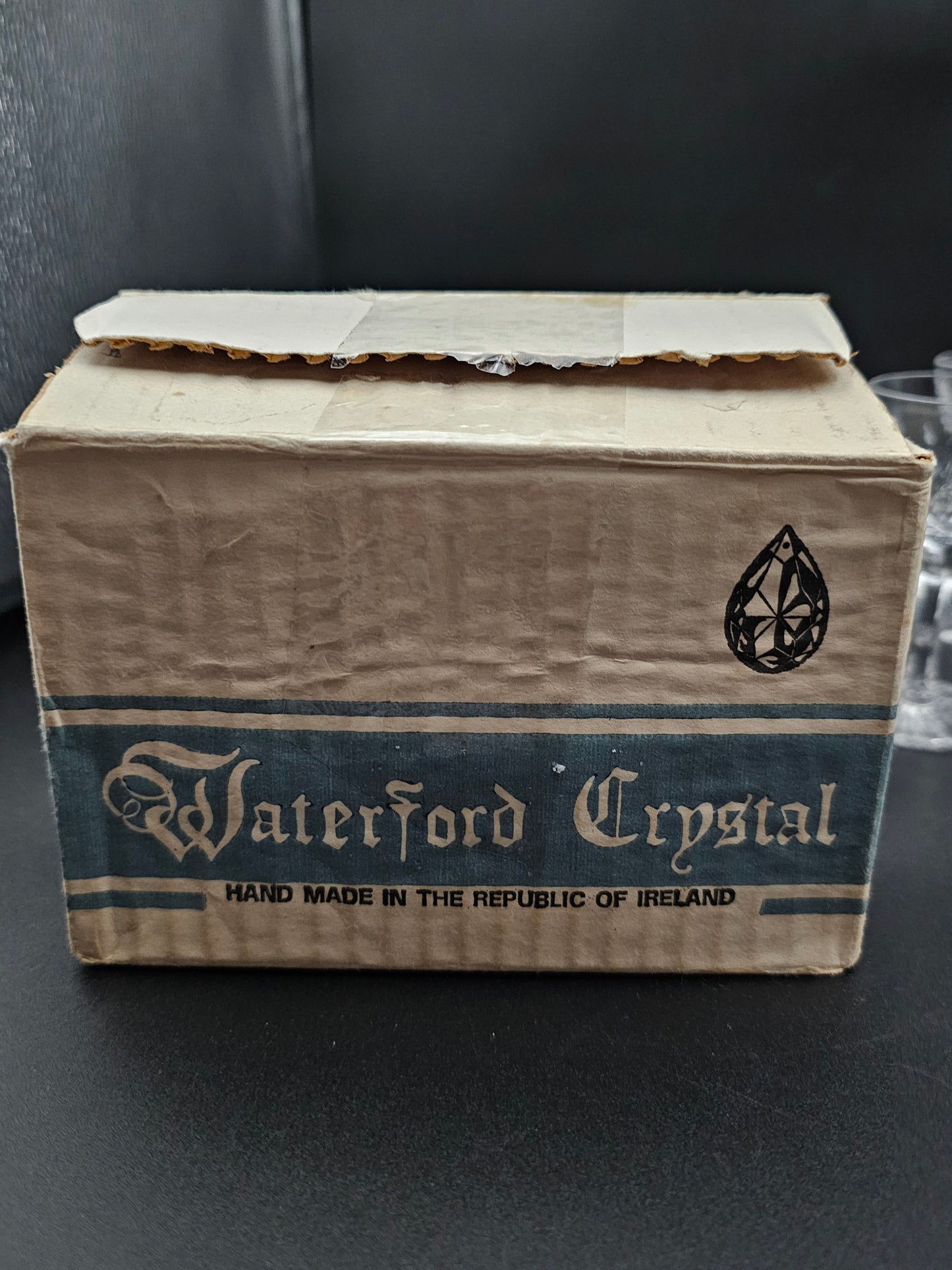 Vintage Waterford Lismore small liqueur glasses 25ml boxed set of 6