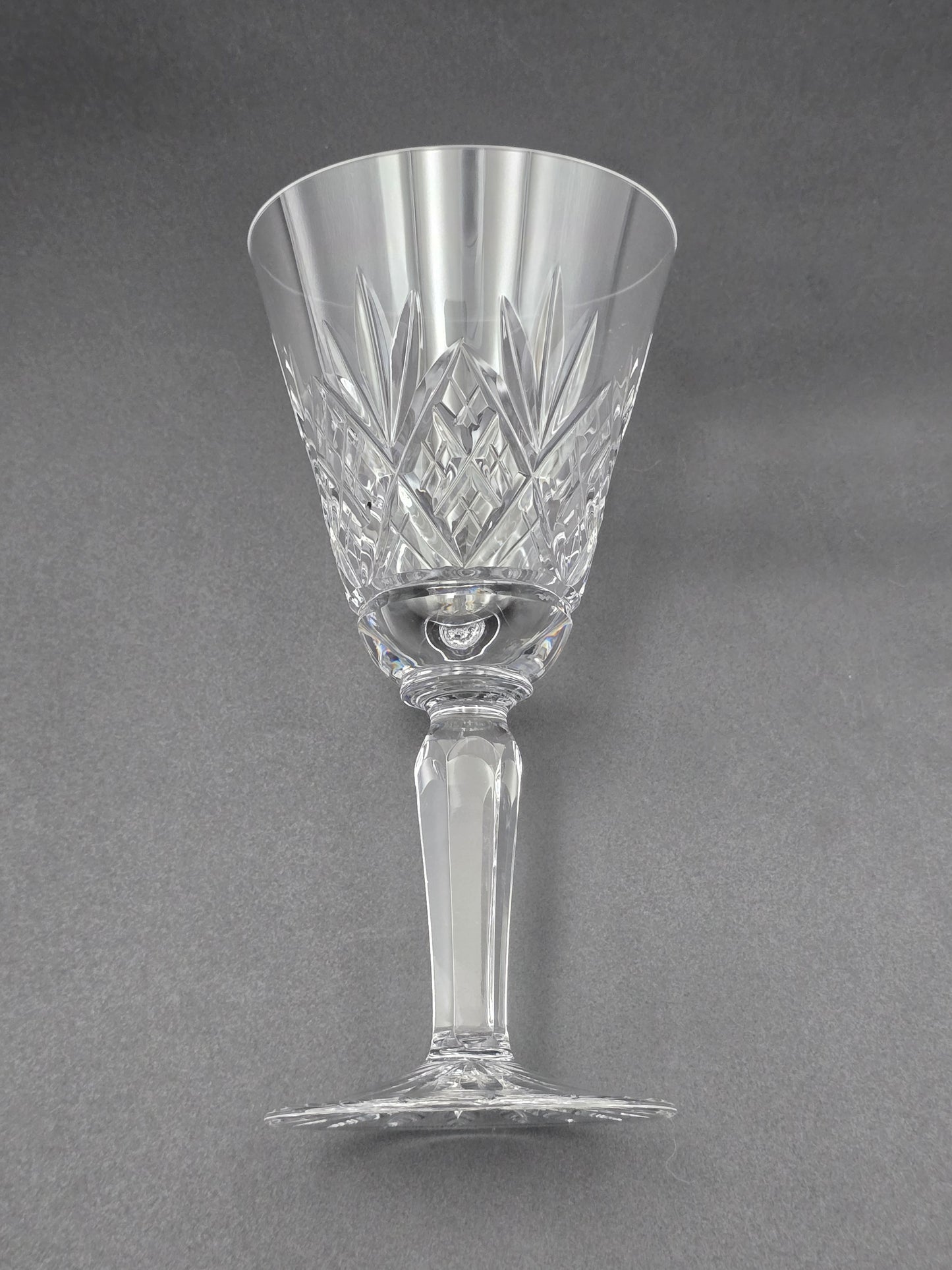 Set of 6 small Beautiful Crystal wine Glasses 175ml