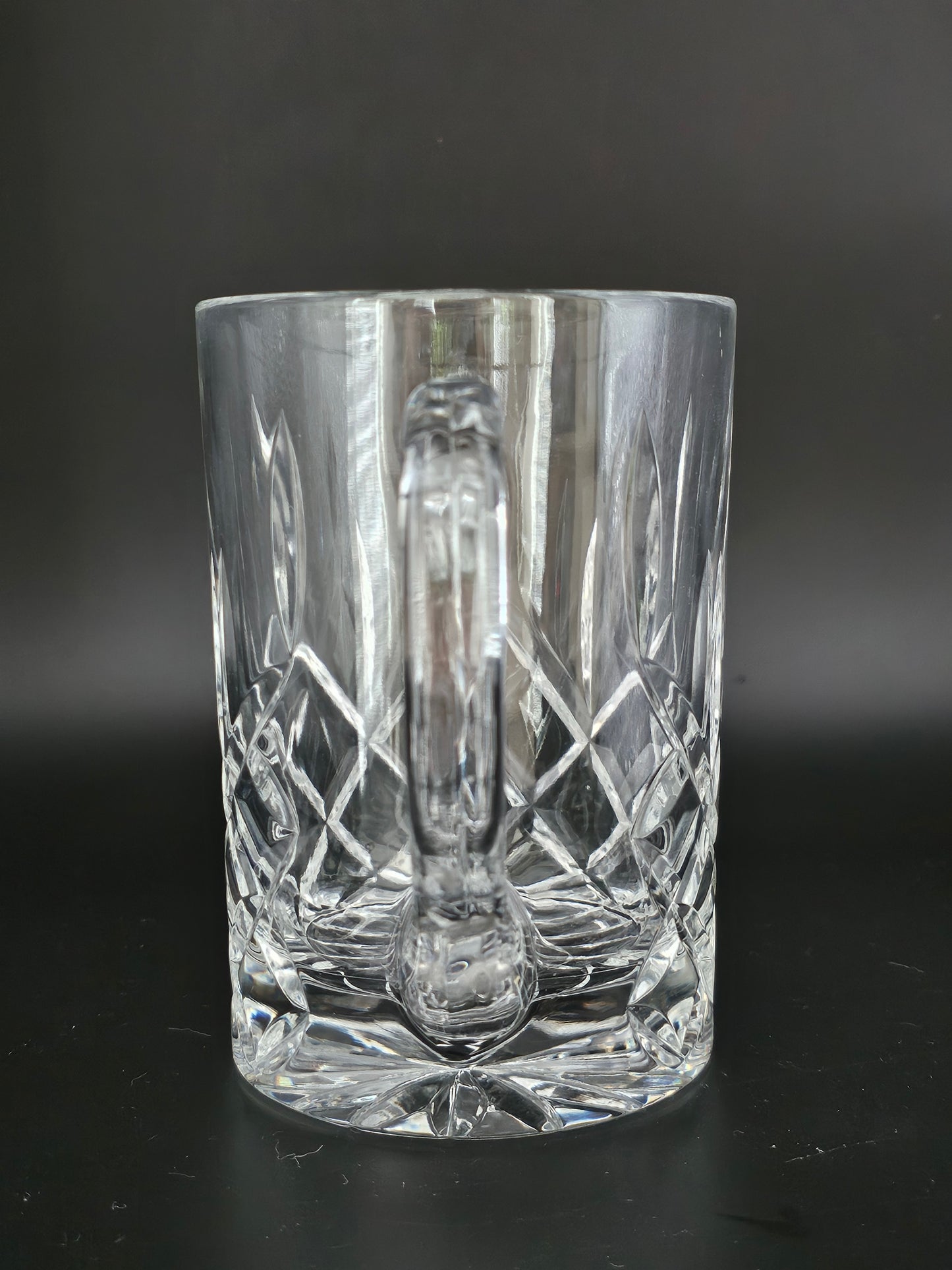 Large Galway Irish Crystal Tankard