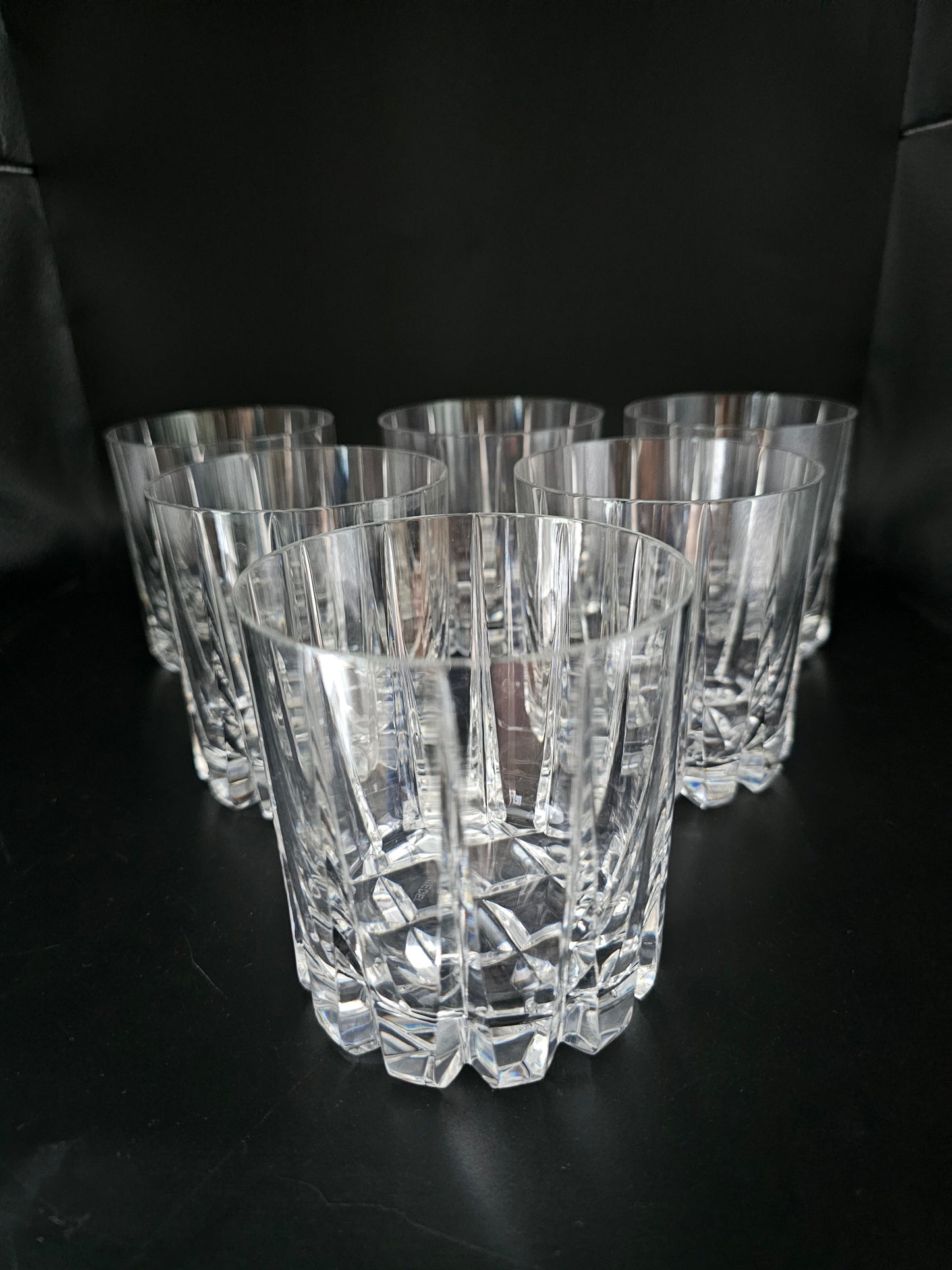 Riedel Crystal Double Rocks set of 6 Whisky Tumblers. 11oz