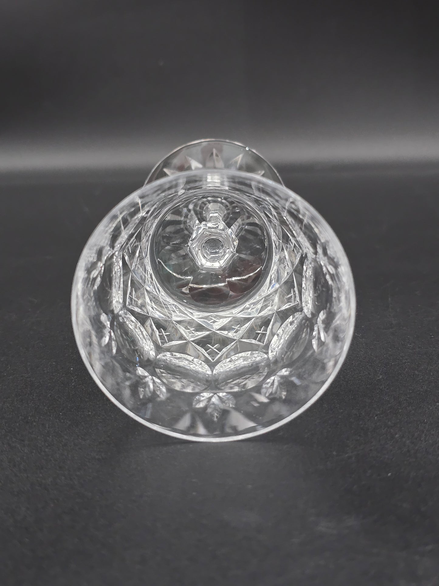Set of 6 Fine, Hand Cut Crystal Wine Glasses, 175ml Boxed. Brierglass,English.