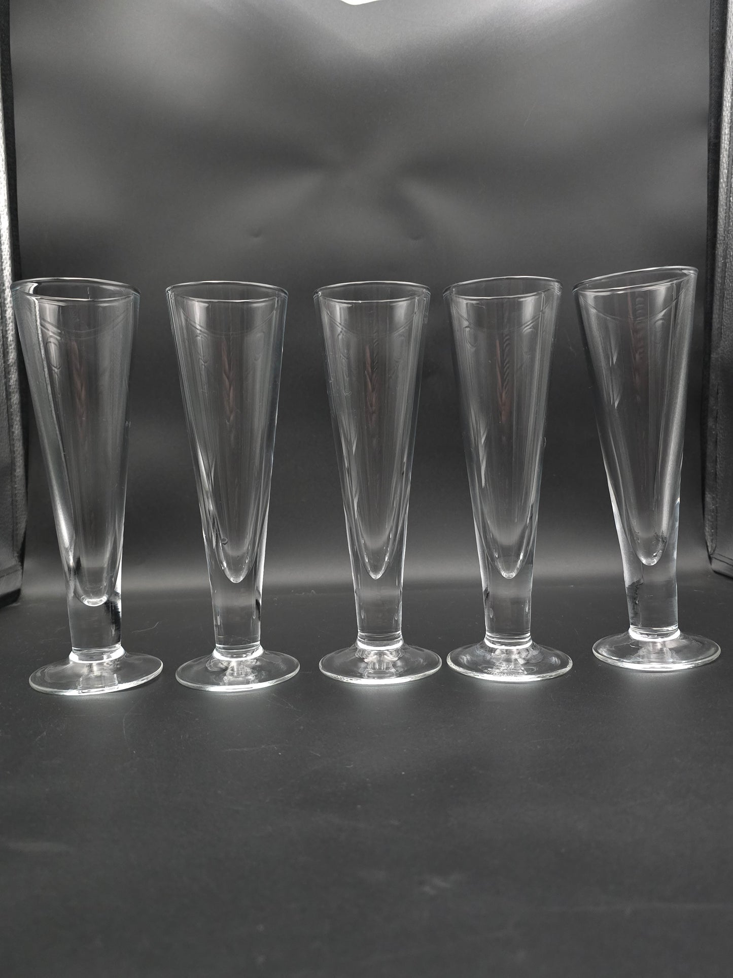 Set of 5 William Yeoward Crystal Champagne Flutes 200ml