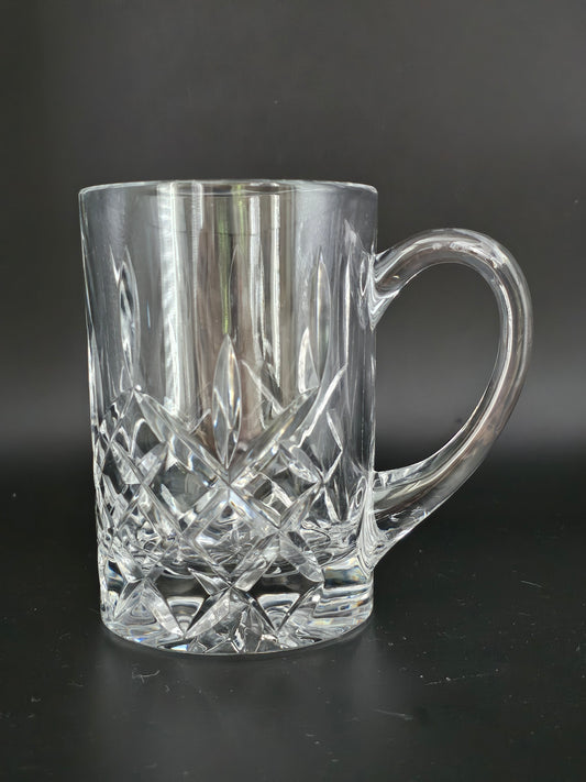 Large Galway Irish Crystal Tankard